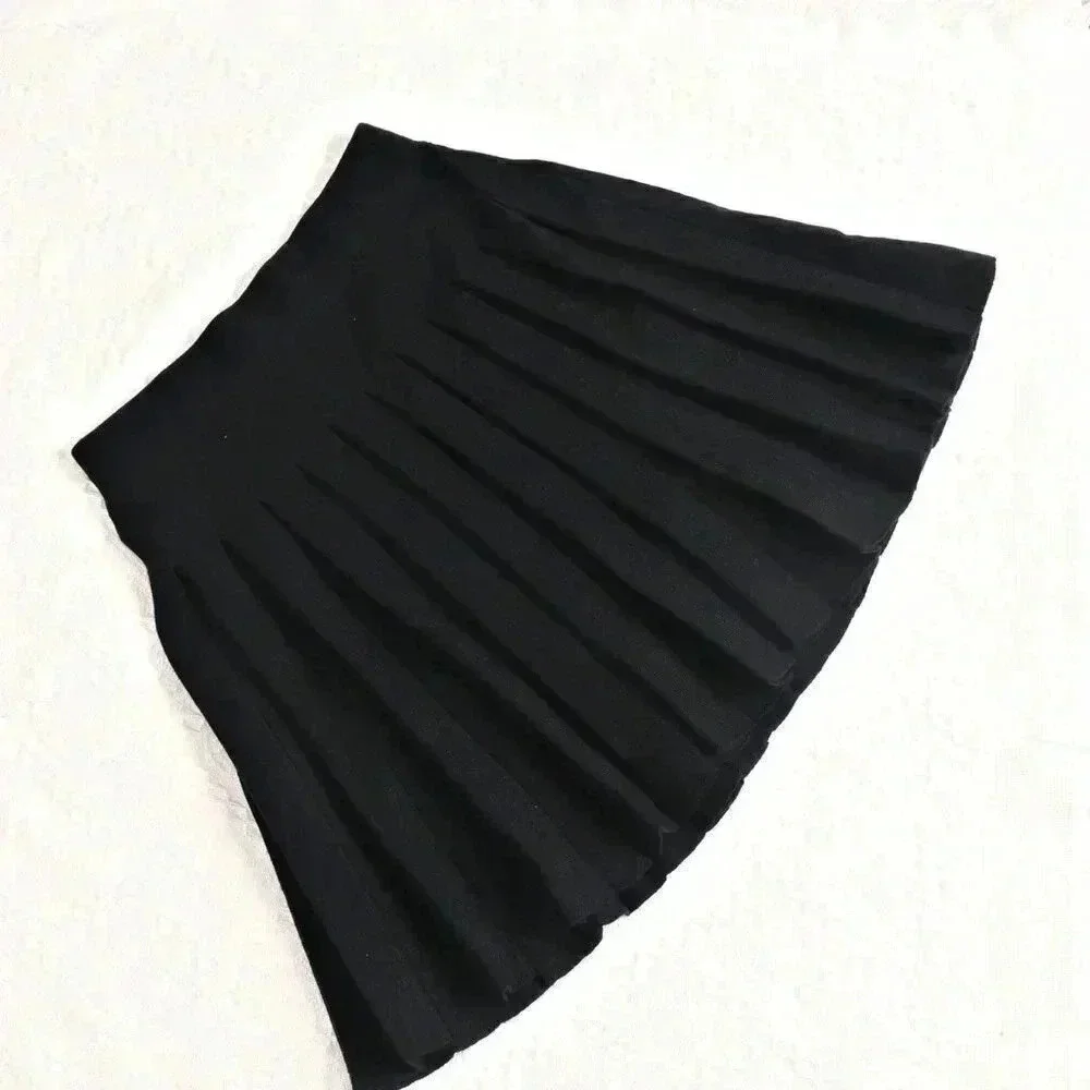Black Casual Women's Mini Knit Skirt